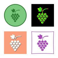 druiven vector icon