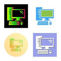 computer vector pictogram