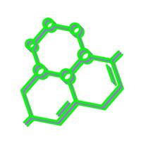 molecuul vector pictogram