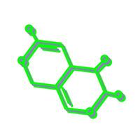 molecuul vector pictogram