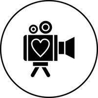 videocamera vector pictogram