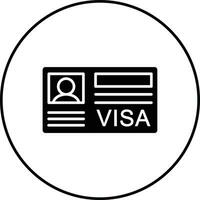 Visa vector icoon