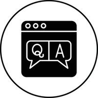 qa vector icoon