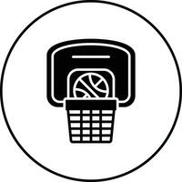 basketbal hoepel vector icoon