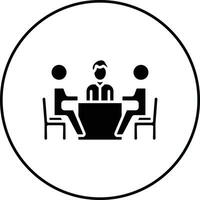 conferentie vector pictogram