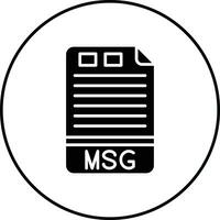 msg vector icoon