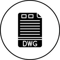 dwg vector icoon