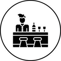 barman vector icoon