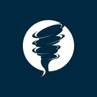 tornado logo symbool vector illustratie ontwerp