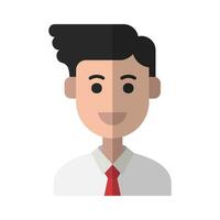 zakenman avatar vector ilustration