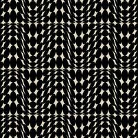 meetkundig naadloos patroon met abstract vormen. optisch illusie vector achtergrond