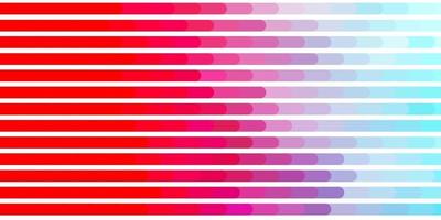 lichtblauwe, rode vectorlay-out met lijnen. vector