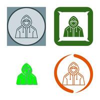 hacker vector pictogram