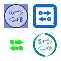 uitwisseling vector pictogram