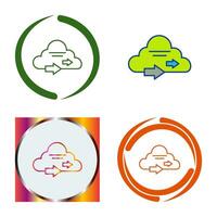 cloud computing vector icon