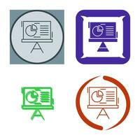 cirkeldiagram vector pictogram