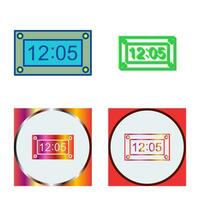 uniek timer vector icoon