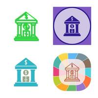 bank vector pictogram