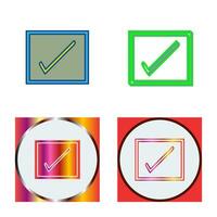 checkbox vector icoon