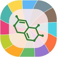 molecuul vector pictogram