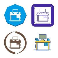 bureau vector pictogram