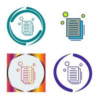 document vector pictogram