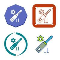 tandwiel vector pictogram