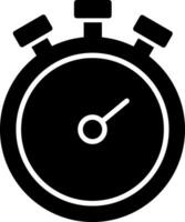 stopwatch vector pictogram