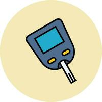 vector pictogram glucosemeter