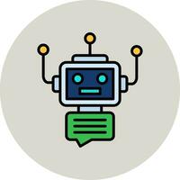 Chatbot vector icoon