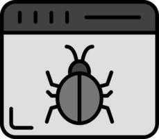 malware vector pictogram