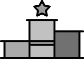 podium vector icoon