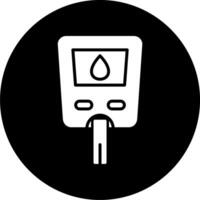 vector pictogram glucosemeter