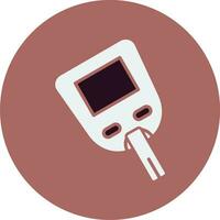 vector pictogram glucosemeter