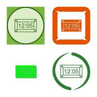 uniek timer vector icoon