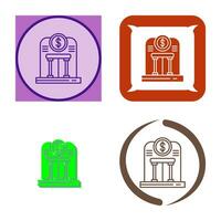 bank vector pictogram