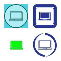 laptop vector pictogram