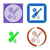 tandwiel vector pictogram