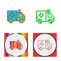 ambulance vector pictogram