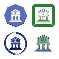 bank vector pictogram