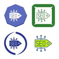 seo label vector icoon