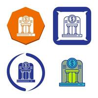 bank vector pictogram