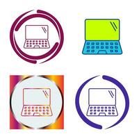 laptop vector pictogram