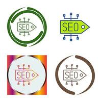 seo label vector icoon