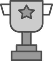 trofee vector icoon ontwerp