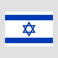 vlag van Israël. vector