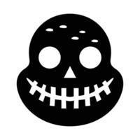 ontmaskeren de griezeligheid van halloween met spookachtig masker icoon een perfect toevoeging voor een tintelend gevoel nacht vector