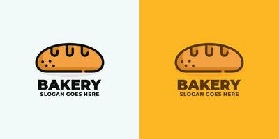 bakkerij logo ontwerp vector illustratie