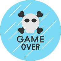 spel over- vector icoon ontwerp