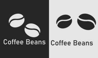 koffie bonen symbool2 vector